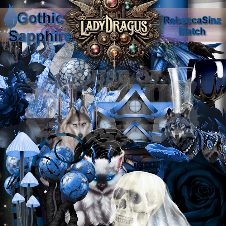 (image for) HODGLD-RS Gothic Sapphire Match